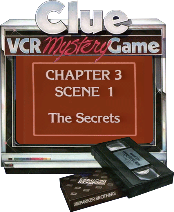 Clue VCR Mystery Game box cover